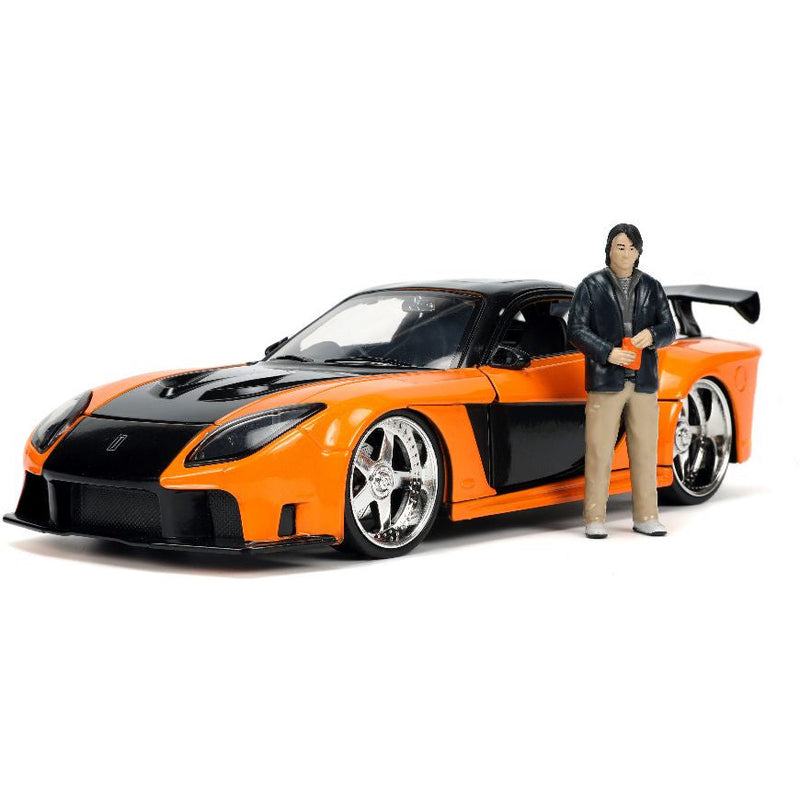 Jada 1/24 Fast & Furious- 1995 Mazda RX-7 Widebody RHD w/Han