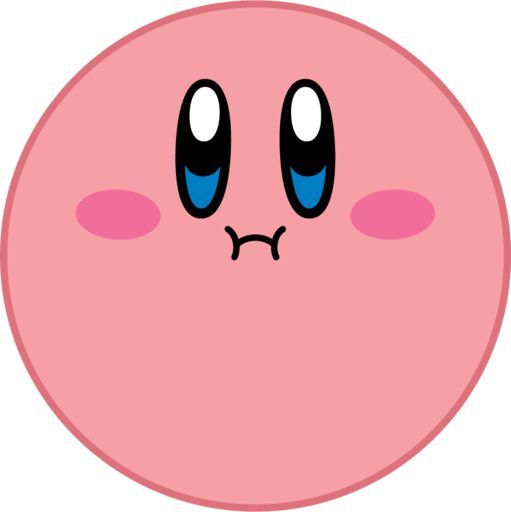KIRBY BIG FACE ROUND THROW BLANKET