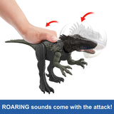 Jurassic World Wild Roar Dinosaur Toy Figure With ATTACK AND SOUND (Assorted)