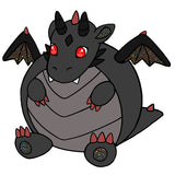 Squishable : Mini Squishable Shadow Dragon