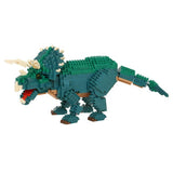 Nanoblock : Advanced Hobby Series - Dinosaur Deluxe Edition Triceratops