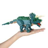 Nanoblock : Advanced Hobby Series - Dinosaur Deluxe Edition Triceratops