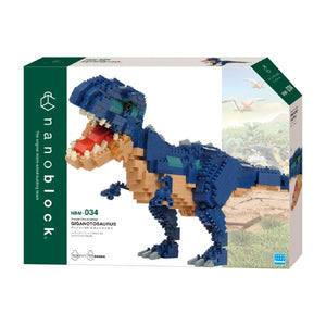 Nanoblock : Advanced Hobby Series - Dinosaur Deluxe Edition Giganotosaurus