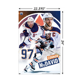 NHL Edmonton Oilers : Connor McDavid  Wall Poster - 22" x 34"