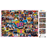 TV Time - 90's Shows 1000 Piece Puzzle