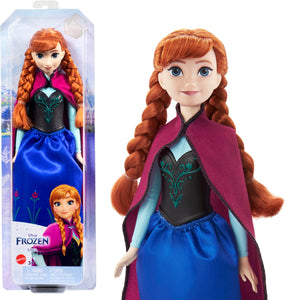 Disney Frozen Anna Fashion Doll And Accessory Toy Inspired By the Movie (HLW49)