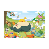Pokémon : Group Picnic Wall Poster - 22" X 34"