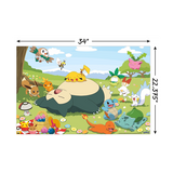 Pokémon : Group Picnic Wall Poster - 22" X 34"