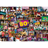 TV Time - 80's Shows 1000 Piece Puzzle