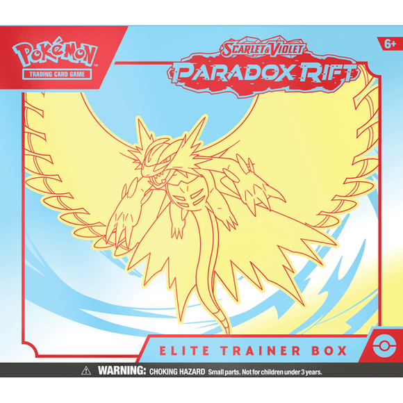 Pokémon TCG: Scarlet & Violet-Paradox Rift Elite Trainer Box Roaring Moon Edition