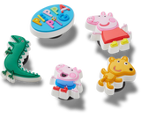 Crocs : Peppa Pig 5 Pack Jibbitz™ Charms