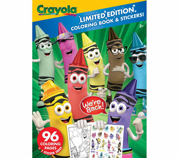 Crayola Limited Edition Colouring Book, 96 Pages