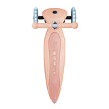 Globber : Junior 3 Wheeled Foldable Scooter With Lights - Ecologic, Peach