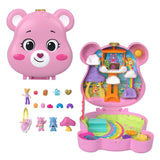 Polly Pocket X Care Bears - Dolls & Playset With Toy Car And Themed Accessories