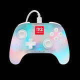 PowerA : Advantage Wired Controller for Nintendo Switch 2 with Lumectra - White