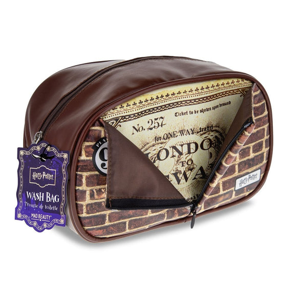 (PRE-ORDER) Mad Beauty : Warner Brothers Harry Potter Wash Bag
