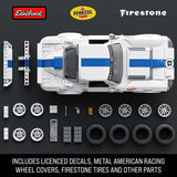 Mattel : Brick Shop - Hot Wheels Corvette Grand Sport Building Kit (918 Pieces)