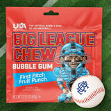 Big League Chew : First Pitch Fruit Punch Bubble Gum