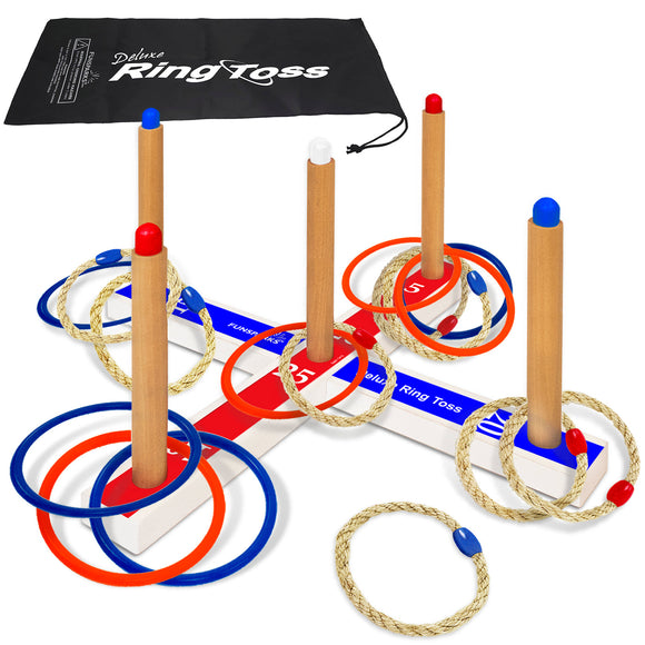 Funsparks : Deluxe Ring Toss (Indoor/outdoor) Game