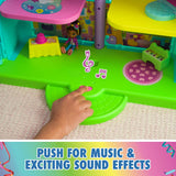 Gabby’s Dollhouse : 15-Piece Rainbow-Themed, Celebration Dollhouse, Toy Figures, Doll House Furniture & 10 Sounds