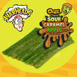 Warheads : Halloween Ooze Chewz Caramel Apple Ropes 3oz [BB 01/2027]