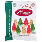 Albanese : Gummi Snowmen & Trees with Snow 3oz [BB 01/18/27]