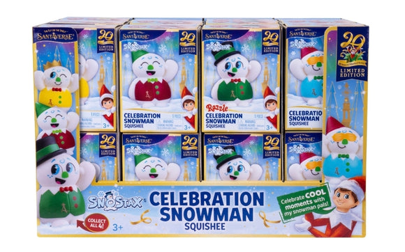 Elf On The Shelf : 20th Anniversary Limited Edition Squishi Celebration Snowman