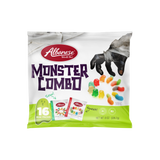 Albanese : Halloween Monster Combo Sweet & Sour Trick or Treat Gummi Bear Cubs™ & Sour Gummi Worms - Fun Size 16 Count Bag (USA Import) [BB 10/05/2027]