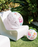 Cherrypick Summer : Design Your Own Beach Ball Kit - Summer Activity for Kids - 2 Balls Included