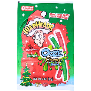 Warheads : Christmas Ooze Chewz Ropes - 3oz [BB 03/27]