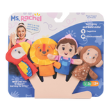 (PRE-ORDER) Ms. Rachel Finger Puppet Zoo Friends Set 4pk [ALL PRE-ORDERS ARE FINAL]