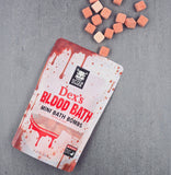 Happy Hippo : Dex's Blood Bath - Mini Bath Bombs- Gift Bag 6.17 Oz