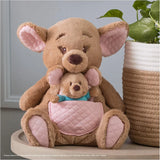 Gund : Premium Plush - Disney , Kanga & Removable Roo Oh So Snuggly - 12.5"
