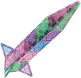 Crayola : Glitter Magnetic Building Tiles - 24 Pcs