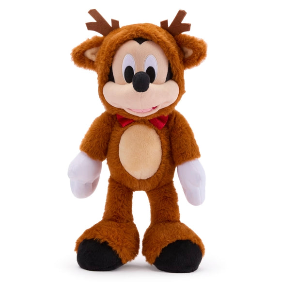 Disney Mickey Mouse : 2025 Reindeer Festive Christmas Plush 14