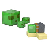 Minecraft : Redstone-Charged Sticky Piston Trap Set with Figures and Accessories
