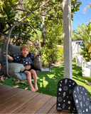 (PRE-ORDER) Cherrypick Summer : Little Swimmer Floatie - Toddler & Kids Swim Vest Floaties - Monochrome Smiley