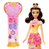 Disney Princess : Jewel Reveal Belle Fashion Doll W/ 8 Surprises Including Gem Box & Accessories