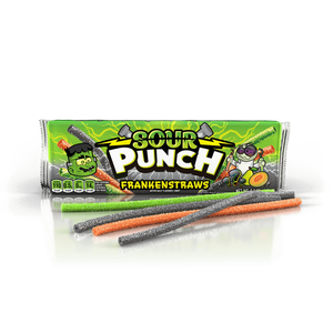 Sour Punch : Halloween  Frankenstraws - 3.2oz [BB 5/30/26]
