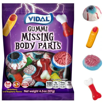 Halloween Gummi Body Parts 4.5oz [BBMAY 2026]