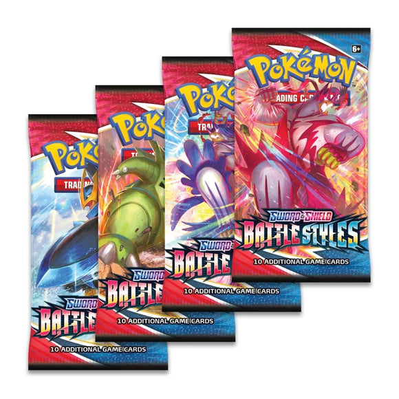 Pokémon TCG : Sword & Shield-Battle Styles Booster (10 Cards)