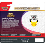 (LIMIT OF 1 PER HOUSEHOLD) Pokémon Tcg 30th Celebration - Tech Sticker Set (Lucario) or (Exeggutor)