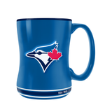 (PRE-ORDER) MLB Toronto Blue Jays Team Crest Sculpted Mug (14 oz)