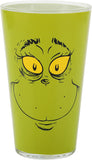 The Grinch : The Grinch Faces - 16 oz Glass Set of 4