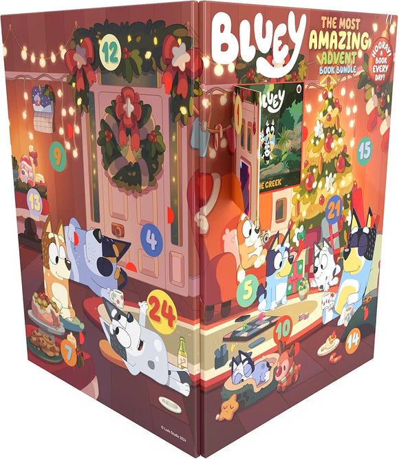 (PRE-ORDER) Bluey: The Most Amazing Advent Calendar Book Bundle
