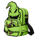 Loungefly : The Nightmare Before Christmas Oogie Boogie Glow Crossbuddies® Cosplay Crossbody Bag with Coin Bag
