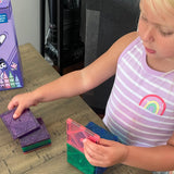 Crayola : Glitter Magnetic Building Tiles - 24 Pcs