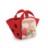 Hape : Toddler Vegetable Basket - 18 Months + (8 Pieces)