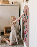 (PRE-ORDER) Cherrypick : Original Magic Playwall - Arch Magnetic Wall Decal for Kids (Assorted Colors)