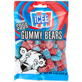 Koko's : Icee Sour Gummy Bears 4 oz [BB 08/2027]